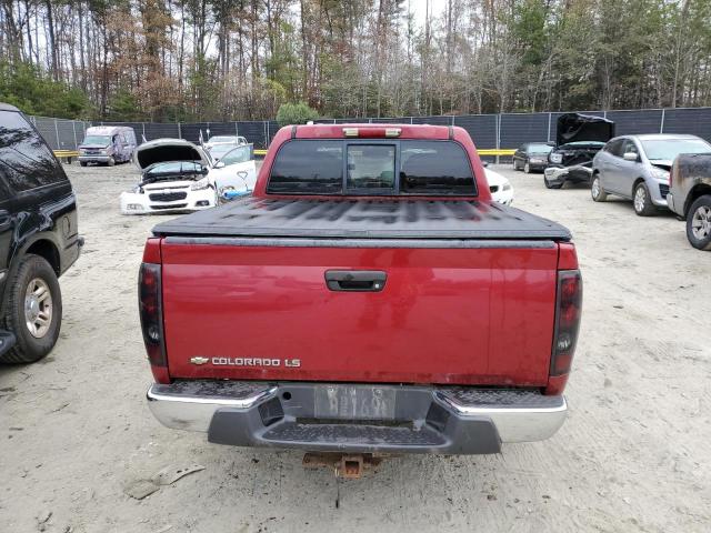 1GCDT136048168095 - 2004 CHEVROLET COLORADO RED photo 6