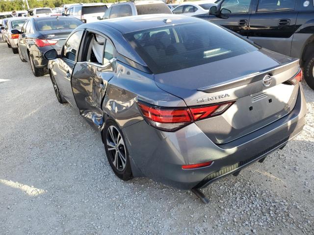 3N1AB8CV4LY310914 - 2020 NISSAN SENTRA SV GRAY photo 2