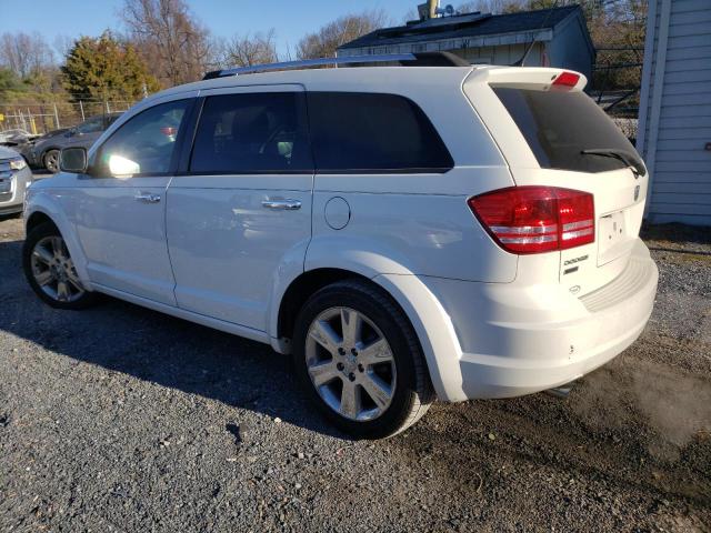 3D4PH6FV9AT182852 - 2010 DODGE JOURNEY R/ WHITE photo 2