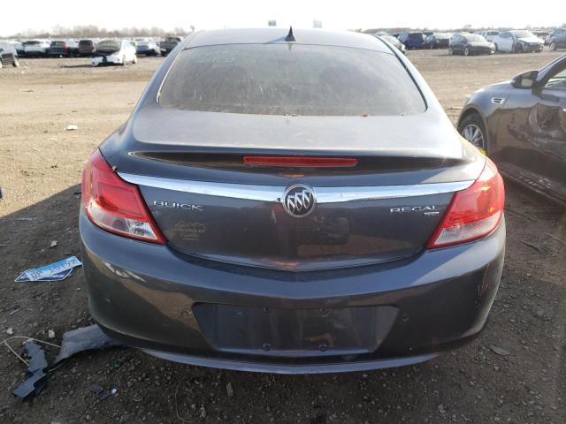 W04GT5GC4B1002280 - 2011 BUICK REGAL CXL GRAY photo 6