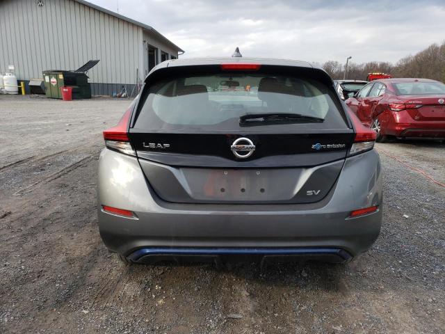 1N4AZ1CP3JC300887 - 2018 NISSAN LEAF S GRAY photo 6