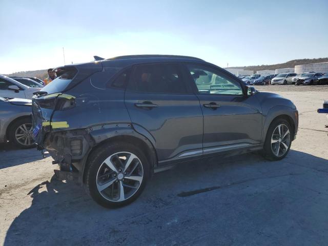 KM8K33A57KU272502 - 2019 HYUNDAI KONA LIMIT GRAY photo 3