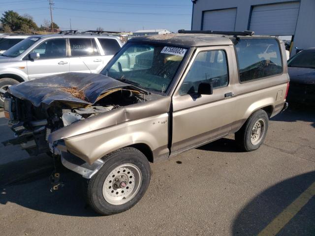 1FMCU14T6KUB75632 - 1989 FORD BRONCO II TAN photo 1