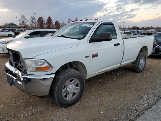 3C6LD5AT5CG135876 - 2012 DODGE RAM 2500 S WHITE photo 1