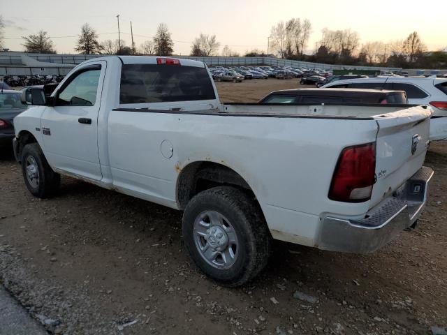 3C6LD5AT5CG135876 - 2012 DODGE RAM 2500 S WHITE photo 2