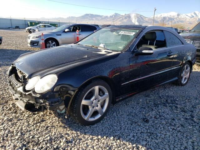 WDBTJ72H07F216619 - 2007 MERCEDES-BENZ CLK 550 BLACK photo 1