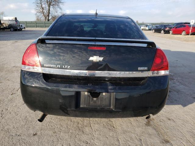 2G1WU583189168718 - 2008 CHEVROLET IMPALA BLACK photo 6