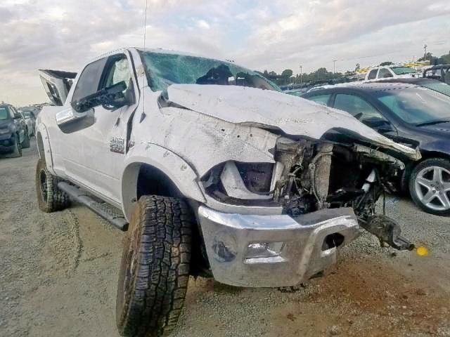 3C6TR5FT6DG565458 - 2013 RAM 2500 LARAM WHITE photo 1