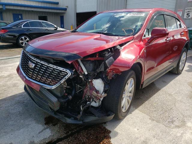 1GYAZAR41KF103315 - 2019 CADILLAC XT4 LUXURY RED photo 1