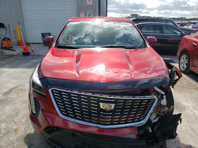 1GYAZAR41KF103315 - 2019 CADILLAC XT4 LUXURY RED photo 5