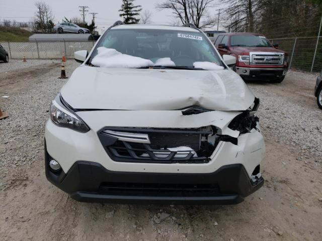 JF2GTAEC9M8251431 - 2021 SUBARU CROSSTREK WHITE photo 5