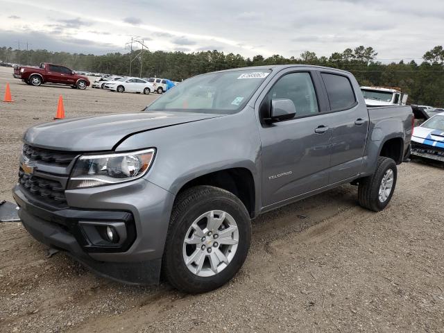 1GCGSCEN2M1295679 - 2021 CHEVROLET COLORADO L SILVER photo 1
