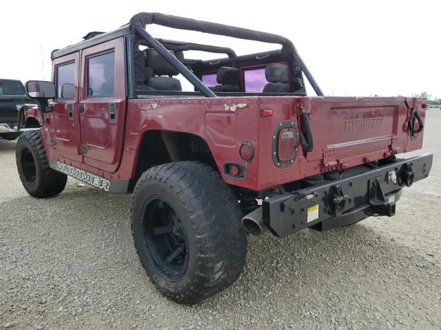 137ZA90331E191729 - 2001 HUMMER H1 BURGUNDY photo 2