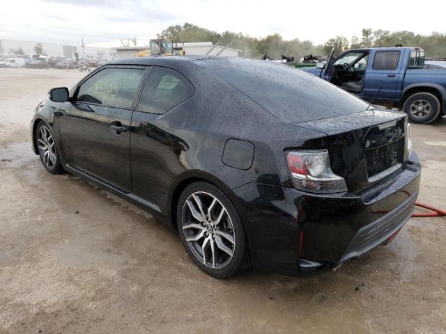 JTKJF5C74E3079888 - 2014 TOYOTA SCION TC BLACK photo 2