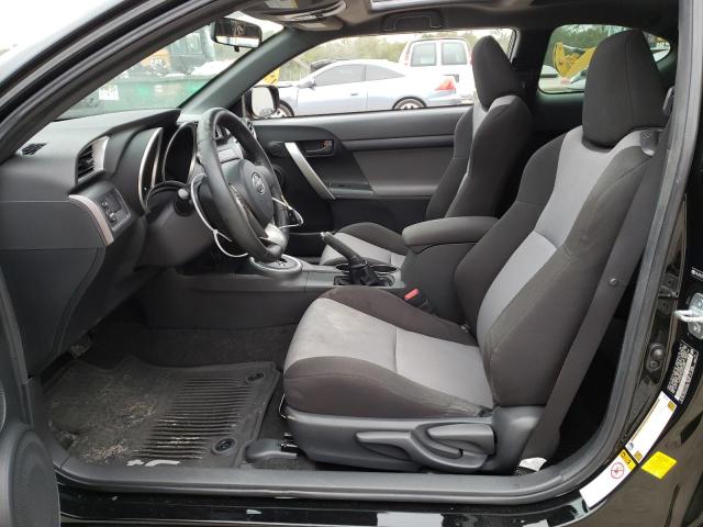 JTKJF5C74E3079888 - 2014 TOYOTA SCION TC BLACK photo 7
