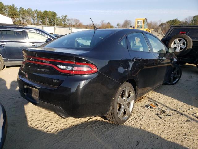 1C3CDFEBXED696059 - 2014 DODGE DART GT BLACK photo 4