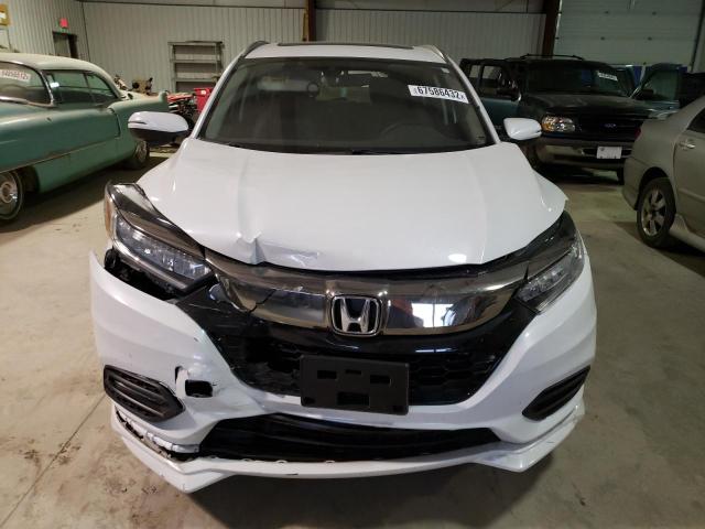 3CZRU6H90KM710771 - 2019 HONDA HR-V TOURI WHITE photo 5