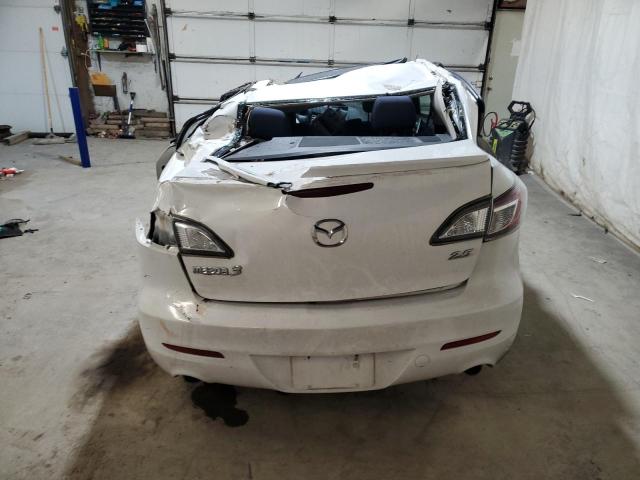 JM1BL1S64A1273476 - 2010 MAZDA 3 S WHITE photo 6