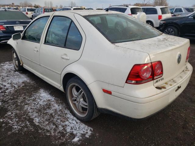 3VWTK49M58M657158 - 2008 VOLKSWAGEN CITY JETTA WHITE photo 2