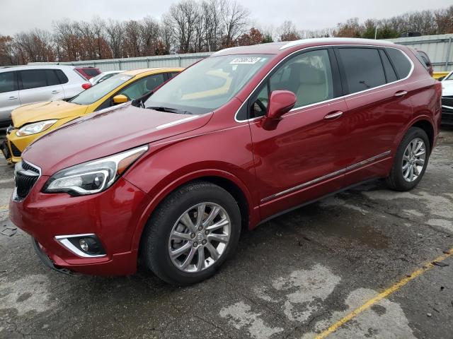 LRBFXCSAXKD011739 - 2019 BUICK ENVISION E RED photo 1