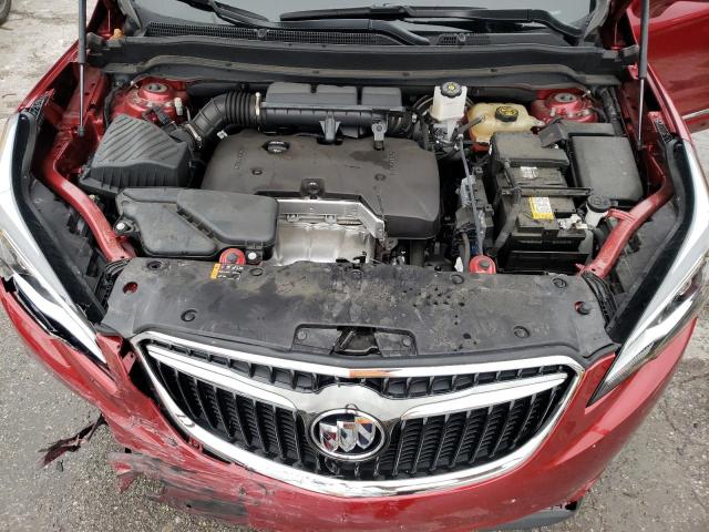 LRBFXCSAXKD011739 - 2019 BUICK ENVISION E RED photo 11