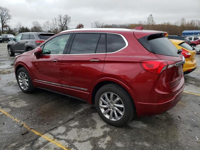 LRBFXCSAXKD011739 - 2019 BUICK ENVISION E RED photo 2