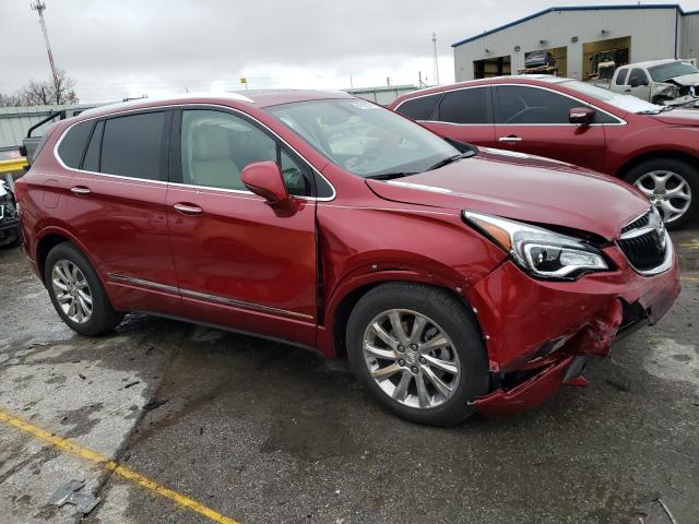 LRBFXCSAXKD011739 - 2019 BUICK ENVISION E RED photo 4