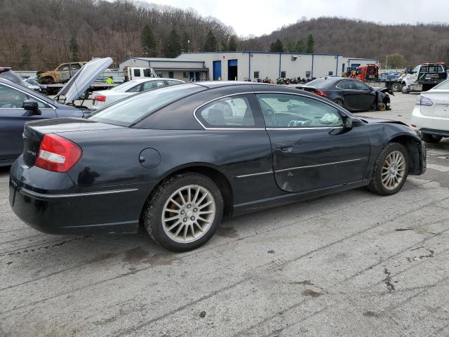 4C3AG52H45E021074 - 2005 CHRYSLER SEBRING LI BLACK photo 3