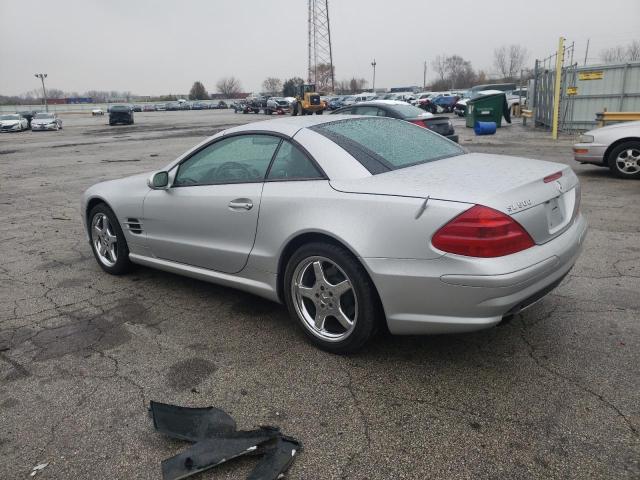 WDBSK75F43F009275 - 2003 MERCEDES-BENZ SL 500R SILVER photo 2