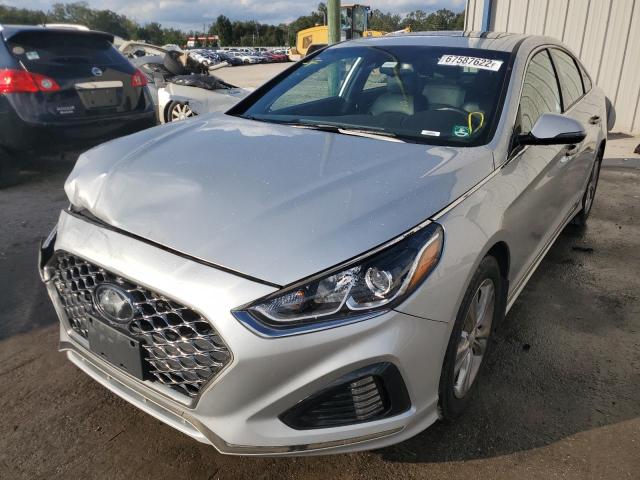 5NPE34AF3KH736508 - 2019 HYUNDAI SONATA LIM SILVER photo 1