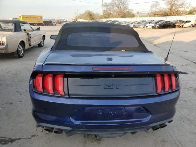 1FATP8FF6K5121033 - 2019 FORD MUSTANG GT BLUE photo 6