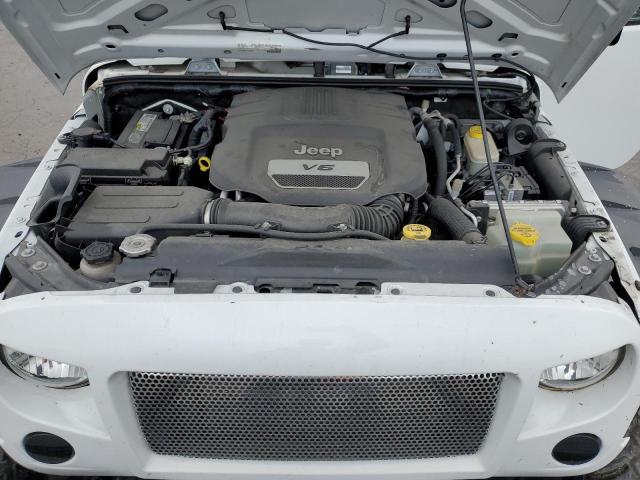 1C4GJWAG1GL224073 - 2016 JEEP WRANGLER S WHITE photo 12
