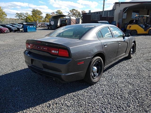 2C3CDXAG5EH244529 - 2014 DODGE CHARGER PO CHARCOAL photo 3