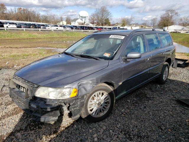 YV1SW640652****** - 2005 VOLVO V70 GRAY photo 1