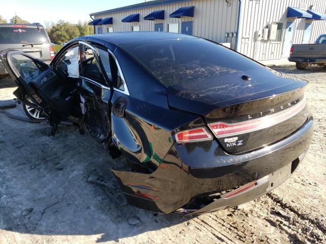 3LN6L2G95DR827284 - 2013 LINCOLN MKZ BLACK photo 2