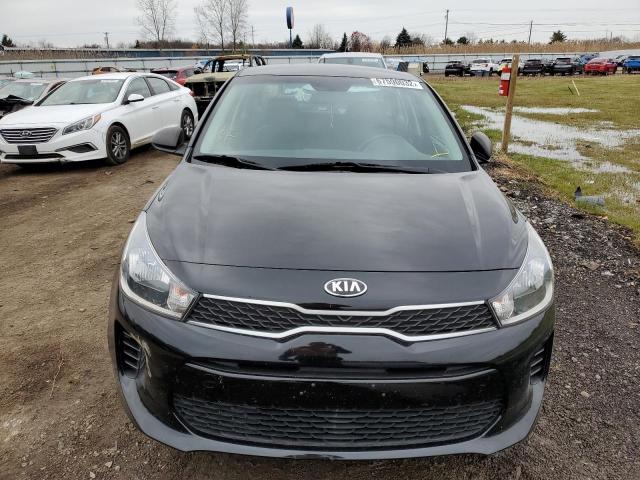 3KPA24AB9JE063077 - 2018 KIA RIO LX CHARCOAL photo 5