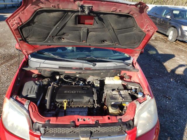 KL1TD5DE4BB164080 - 2011 CHEVROLET AVEO LS 红色 照片 11