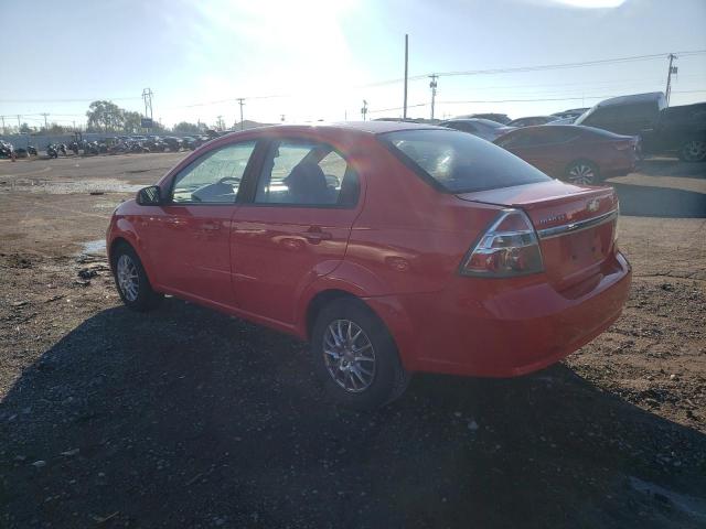 KL1TD5DE4BB164080 - 2011 CHEVROLET AVEO LS 红色 照片 2