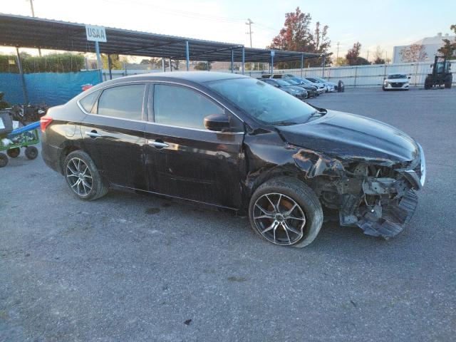 3N1AB7AP8HL693727 - 2017 NISSAN SENTRA S BLACK photo 4