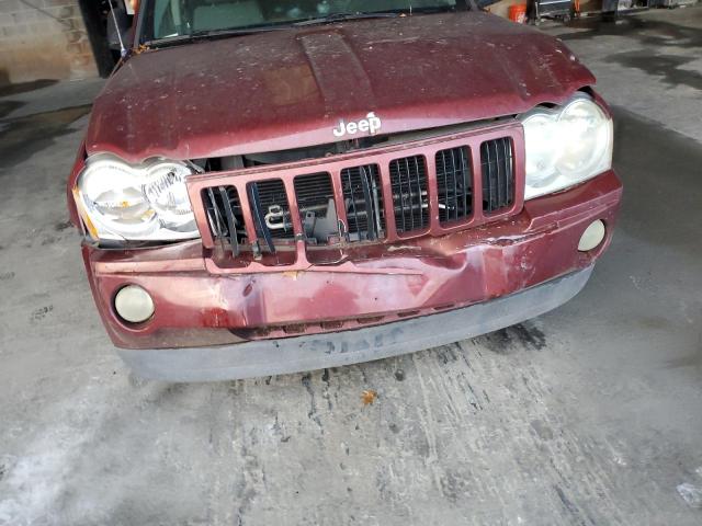 1J8GS48K87C646863 - 2007 JEEP GRAND CHER BURGUNDY photo 9