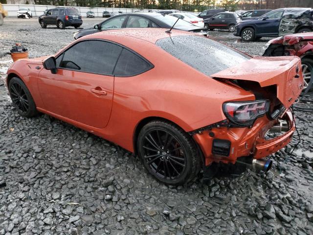 JF1ZNAA10D2734840 - 2013 TOYOTA SCION FR-S ORANGE photo 2