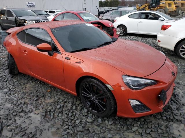 JF1ZNAA10D2734840 - 2013 TOYOTA SCION FR-S ORANGE photo 4