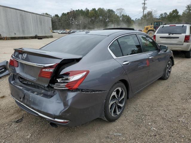 1HGCR2F8XGA195140 - 2016 HONDA ACCORD EXL GRAY photo 3