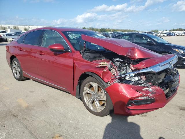 1HGCV2F57KA018295 - 2019 HONDA ACCORD EXL RED photo 4