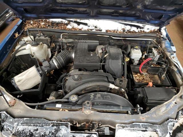 1GTDT136548187628 - 2004 GMC CANYON BLUE photo 11