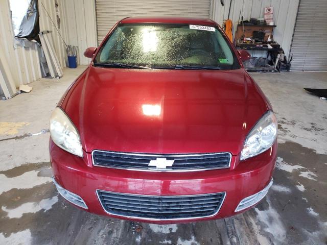 2G1WT57K191315504 - 2009 CHEVROLET IMPALA MAROON photo 5