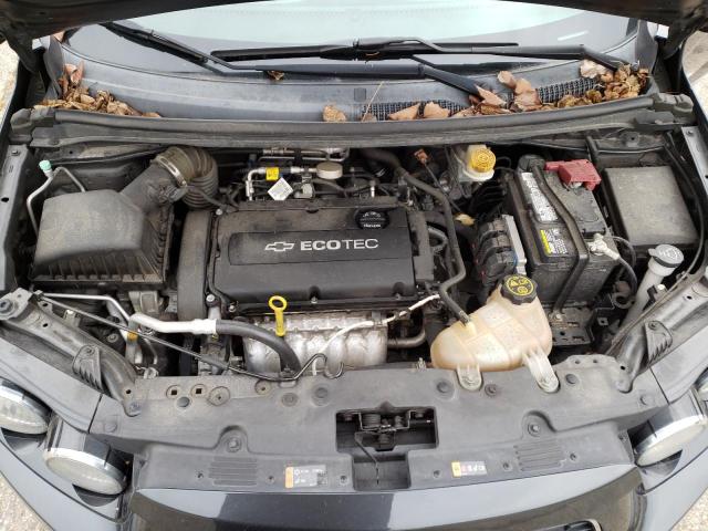 1G1JA6SH7E4143740 - 2014 CHEVROLET SONIC LS GRAY photo 11