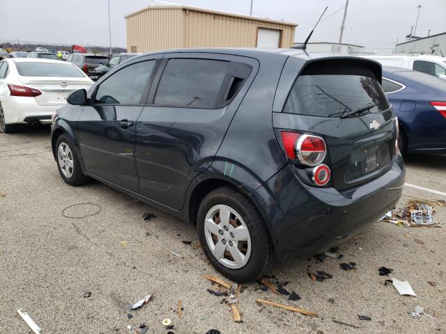 1G1JA6SH7E4143740 - 2014 CHEVROLET SONIC LS GRAY photo 2