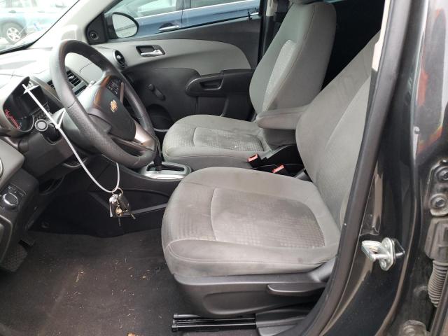 1G1JA6SH7E4143740 - 2014 CHEVROLET SONIC LS GRAY photo 7