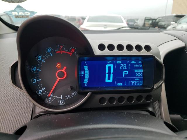 1G1JA6SH7E4143740 - 2014 CHEVROLET SONIC LS GRAY photo 9